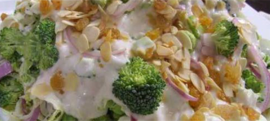 Broccoli Salad with Mayonnaise
